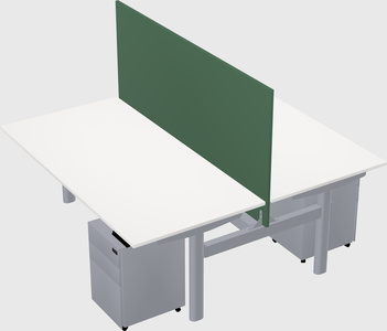 Shared electric desk
