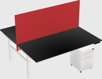 Shared electric desk