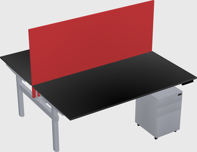 Shared electric desk