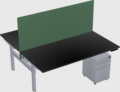 Shared electric desk