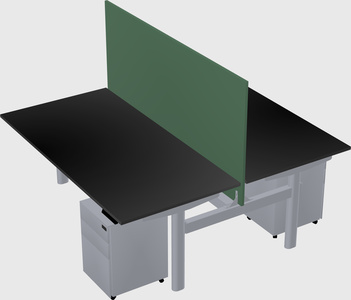 Shared electric desk