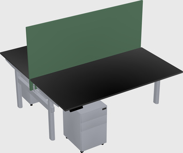 Shared electric desk