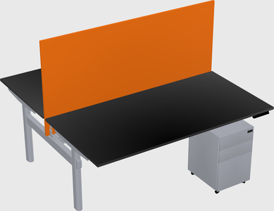 Shared electric desk