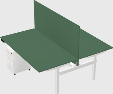 Shared electric desk