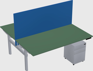 Shared electric desk