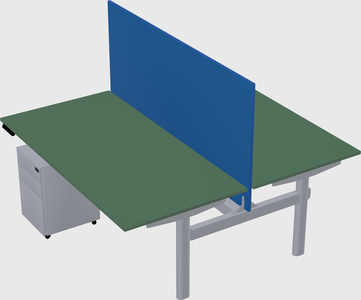 Shared electric desk