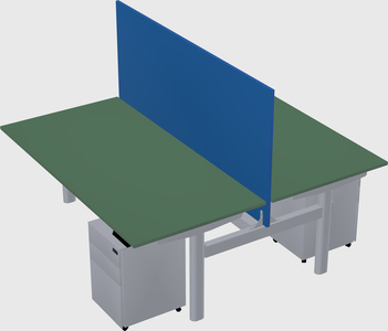 Shared electric desk