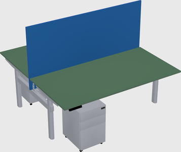 Shared electric desk