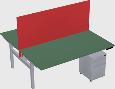Shared electric desk