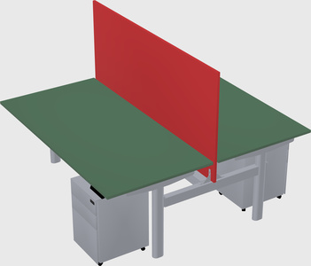 Shared electric desk