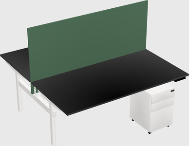 Shared electric desk