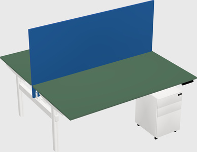 Shared electric desk