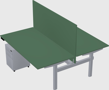 Shared electric desk