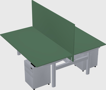 Shared electric desk