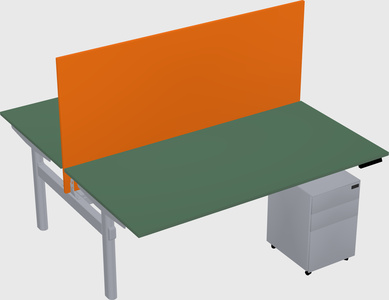 Shared electric desk