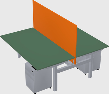 Shared electric desk