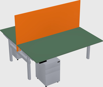 Shared electric desk