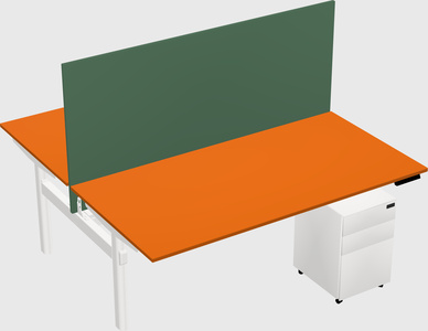 Shared electric desk