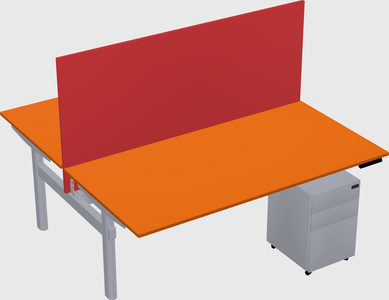 Shared electric desk