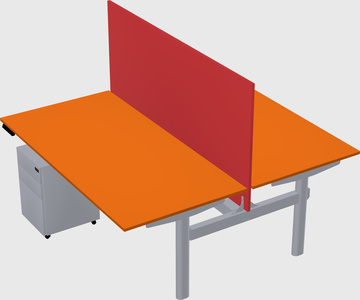Shared electric desk