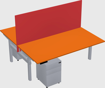 Shared electric desk