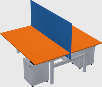 Shared electric desk