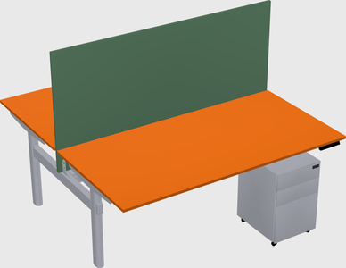 Shared electric desk