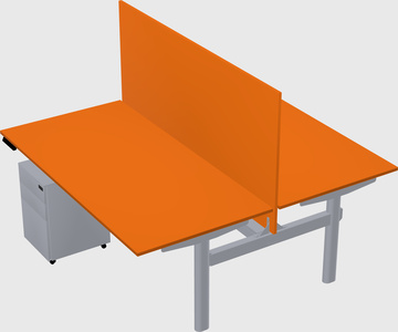 Shared electric desk