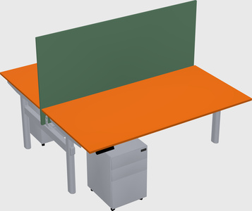 Shared electric desk