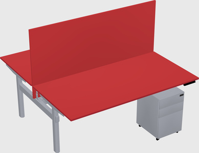 Shared electric desk