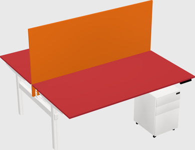 Shared electric desk