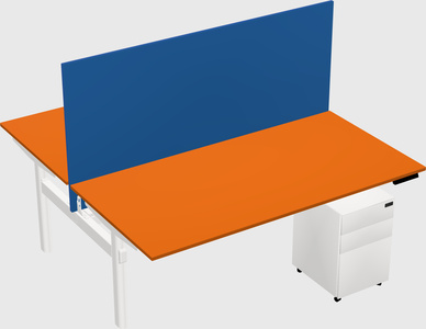 Shared electric desk