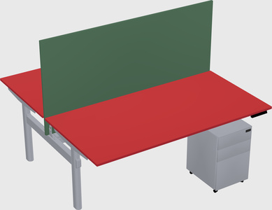 Shared electric desk