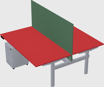 Shared electric desk