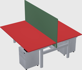 Shared electric desk