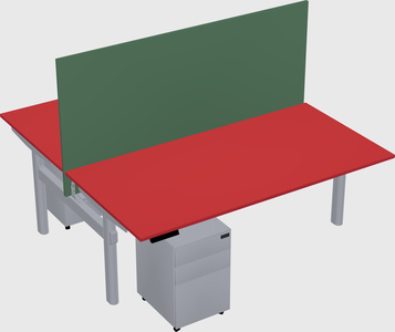 Shared electric desk
