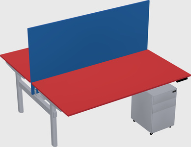 Shared electric desk