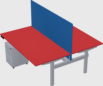 Shared electric desk