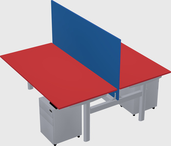 Shared electric desk
