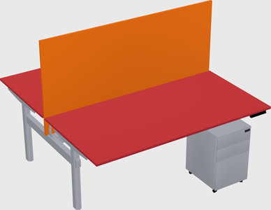 Shared electric desk