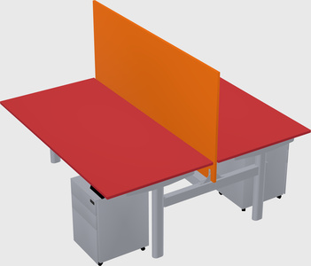 Shared electric desk
