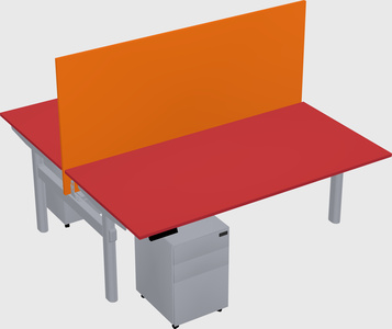 Shared electric desk