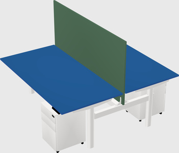 Shared electric desk