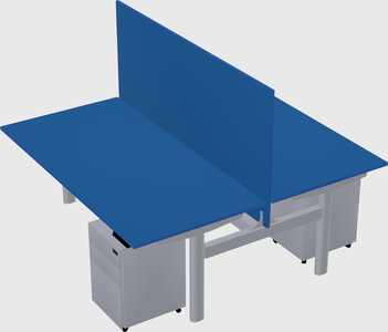 Shared electric desk