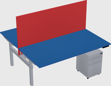 Shared electric desk