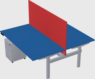 Shared electric desk