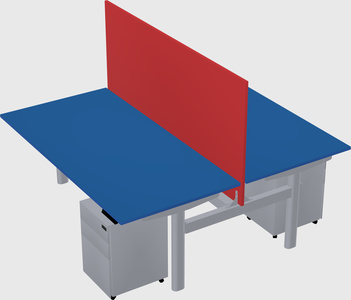 Shared electric desk