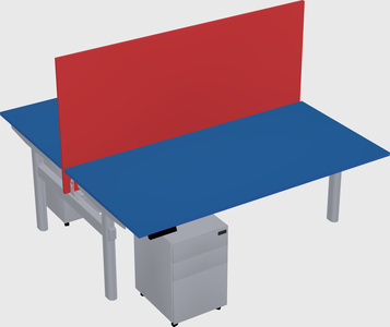 Shared electric desk