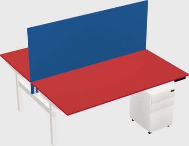 Shared electric desk