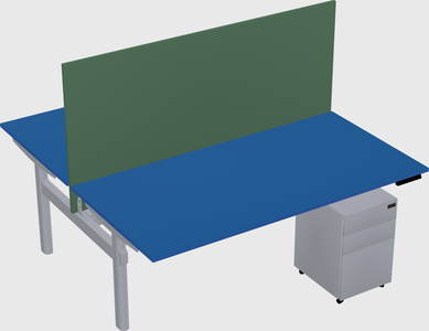 Shared electric desk
